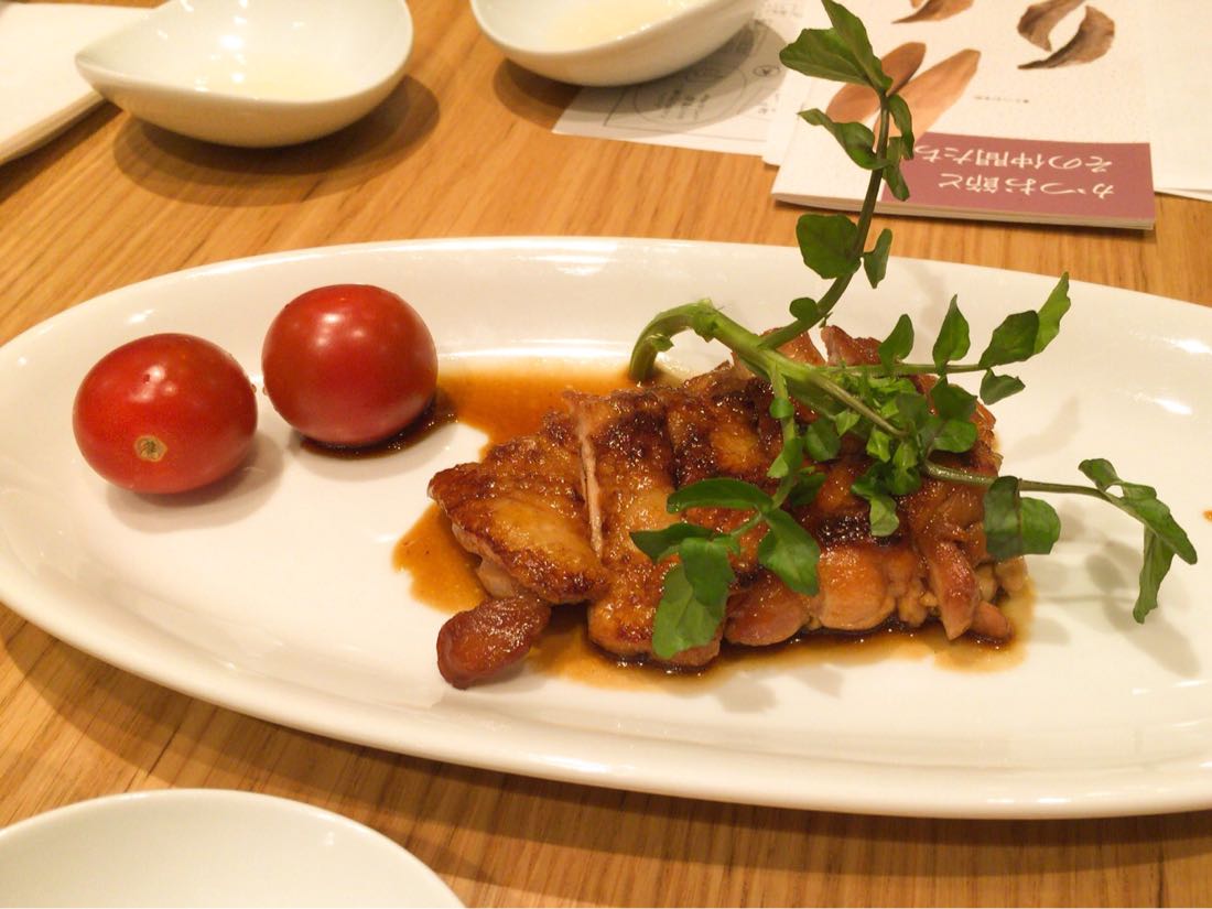 鶏肉の照り焼き完成