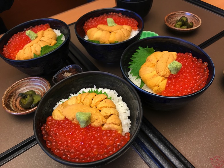 みんなでうにいくら丼